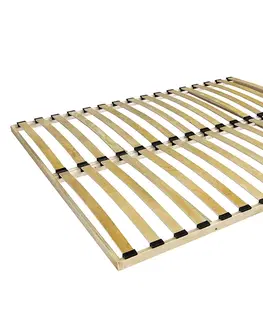Rošty do postelí KONDELA Monna New lamelový rošt 140x200 cm brezové drevo / plast