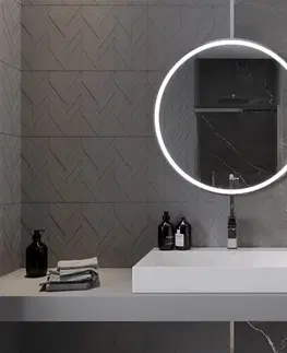 Kúpeľňa MEXEN - Gobi zrkadlo s osvetlením 80 cm, LED 6000K, 9801-080-080-611-00