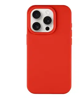 Puzdrá na mobilné telefóny Puzdro Tactical Velvet Smoothie pre Apple iPhone 15 Pro, červené 57983116024