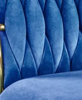 Jedálenské stoličky a kreslá Jedálenská stolička K436 Halmar Modrá