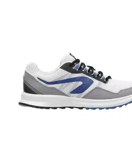 pánske tenisky Pánska bežecká obuv Run Active Grip bielo-modrá