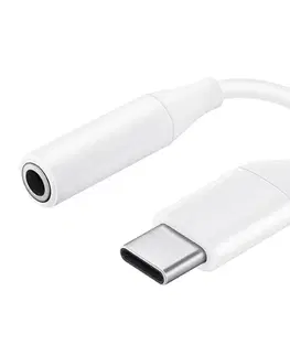 Nabíjačky pre mobilné telefóny Samsung Redukcia z USB-C na 3,5 mm jack, biely GP-TGU022MVAWW