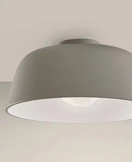 Stropné svietidlá LEDS-C4 LEDS-C4 Miso stropné svetlo Ø 43,3cm kameňová sivá