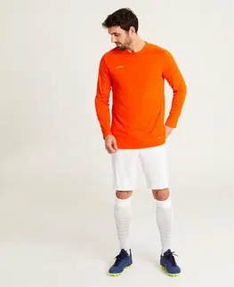 dresy Futbalový dres s dlhým rukávom VIRALTO CLUB oranžový