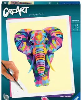 Kreatívne a výtvarné hračky RAVENSBURGER - CreArt Vtipný slon
