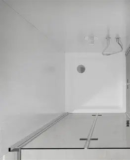 Vane MEXEN/S - Lima Duo sprchovací kút 90x90, transparent, chróm + vanička so sifónom 856-090-090-01-02-4010