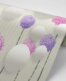 Samolepiace tapety Samolepiaca tapeta zaujímavé abstraktné kvety