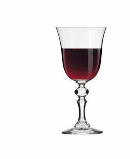 Poháre Krosno 6-dielna sada pohárov na červené víno Krista, 220 ml