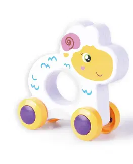 Náučné hračky RAPPA - Hračka pre najmenších na kolieskach ovca