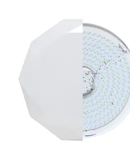 Svietidlá LED stropné svietidlo Ecolite WZSD/LED 50 W s diaľkovým ovládaním