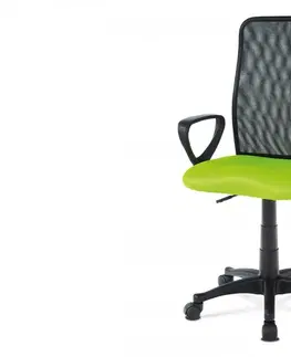 Kancelárske stoličky Kancelárska stolička KA-B047 Autronic Zelená