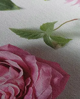 Obrazy kvetov Obraz jemné zátišie z kvetov