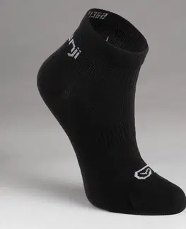 ponožky Detské nízke bežecké ponožky 3 páry čierne