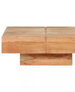 Konferenčné stolíky Konferenčný stolík masívne drevo Dekorhome Recyklované drevo