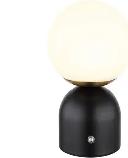 Lampy Globo Globo 21006S - LED Stmievateľná dotyková stolná lampa JULSY LED/2W/5V čierna 