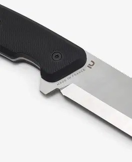 poľovníc Poľovnícky nôž Sika 130 FR s pevnou čepeľou 13 cm s čiernou rukoväťou