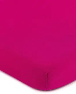 Plachty 4Home jersey prestieradlo ružová, 90 x 200 cm