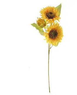Kvety Umelá kvetina Slnečnica, 23 x 60 cm