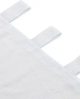 Závesy Homede Záclona Kresz Loops, biela, 280 x 275 cm