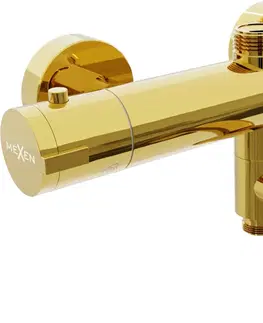 Vane MEXEN - Kai termostatická batérie sprcha / vaňa zo zlata 77900-50