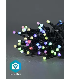 Vianočné dekorácie   WIFILX01C42-LED RGB Vonkajšia reťaz 42xLED/8 funkcií 8m IP65 Wi-Fi Tuya 
