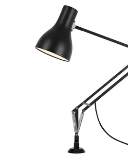 Stolové lampy na písací stôl Anglepoise Anglepoise Type 75 lampa pätica skrutky čierna