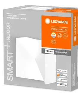 SmartHome nástenné svietidlá LEDVANCE SMART+ LEDVANCE SMART+ WiFi Orbis Wall Swan, 20 x 20 cm