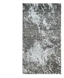 Moderné koberce Viskózový koberec Mahhad 0,8/1,5 84578 antracit