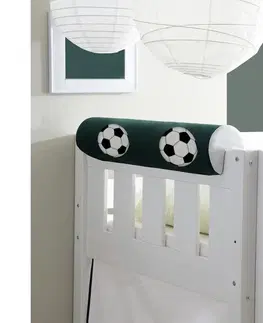 Príslušenstvo k detským posteliam Detský vankúš v tvare valca Zelený