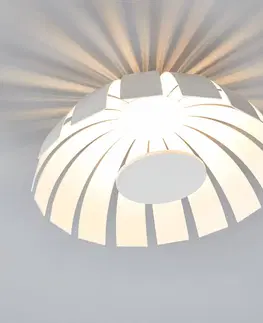 Stropné svietidlá Marchetti Biele dizajnové stropné LED svietidlo Loto 33 cm