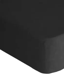 Plachty Forbyt, Prestieradlo, Froté Premium, čierna 200 x 200 cm