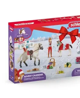 Drevené hračky Schleich 98642 Adventný kalendár Kone