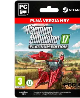 Hry na PC Farming Simulator 17 (Platinum Edition - Expansion) [Steam]