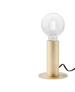 Lampy Redo Redo 01-2130 - Dotyková stolná lampa RIVET 1xE27/42W/230V zlatá 