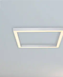 Stropné svietidlá PURE Paul Neuhaus Pure-Lines stropné LED štvorec hliník