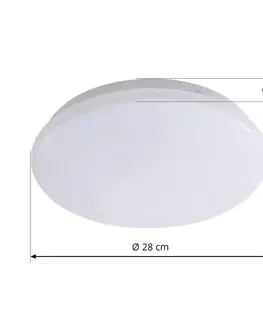SmartHome stropné svietidlá Lindby Lindby Smart LED stropné svietidlo Emeryn opálová biela 3 000 K Tuya