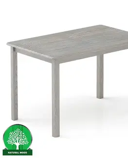 Borovicové stoly Stôl borovica ST104-120x75x75 grey
