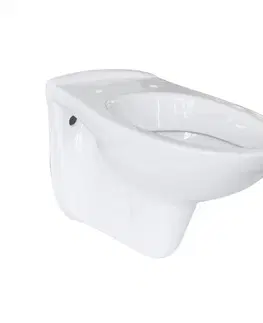 Kúpeľňa MEREO - WC závesný klozet vr. sedátka CSS117 VSD74S1