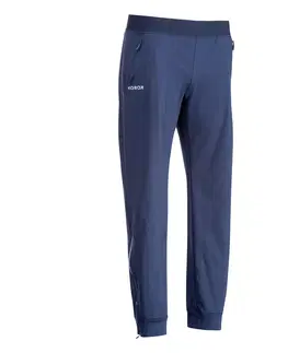 hokej Dámske tréningové nohavice na pozemný hokej FH900 námornícke modré