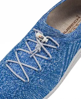Barefoot Pánske barefoot topánky Brubeck Merino light blue/grey - 45