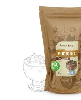 Ketodiéta Protein & Co. Keto proteínový pudding Váha: 600 g, Zvoľ príchuť: Vanilka