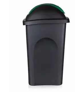Odpadkové koše VETRO-PLUS Kôš odpadkový MP 60 l, zelené veko