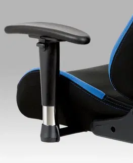 Kancelárske stoličky Kancelárska stolička KA-F02 látka / plast Autronic Červená