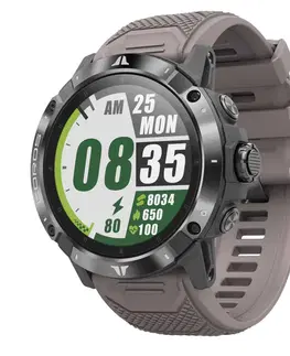bežky Inteligentné bežecké a outdoorové hodinky s GPS a kardio Vertix 2 sivé
