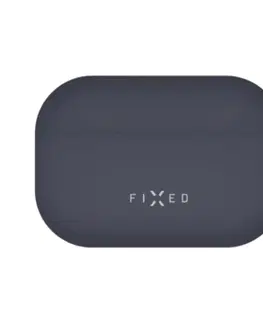 Slúchadlá FIXED Silky Silikónové puzdro pre Apple AirPods Pro 2, modré FIXSIL-999-BL
