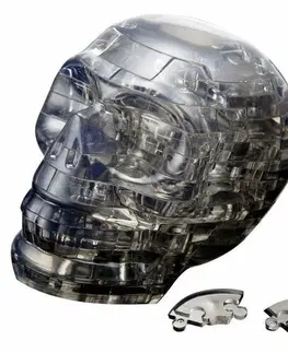 Hračky HCM Kinzel 3D Crystal puzzle Lebka 49 ks