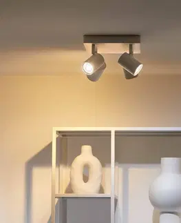 SmartHome bodové svetlá WiZ WiZ LED stropný spot Imageo, 4fl square white