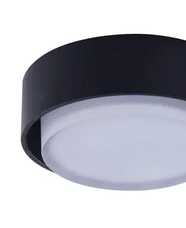 Svietidlá Azzardo Azzardo  - LED Kúpeľňové podhľadové svietidlo KASTORIA 7W/230V IP44 čierna 
