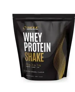 Proteíny 76 - 85 % Whey Protein Shake - Self OmniNutrition 1000 g Čučoriedka+Vanilka