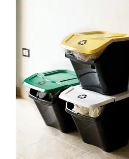 Odpadkové koše Kôš na triedený odpad Ecobin 30 l, 3 ks